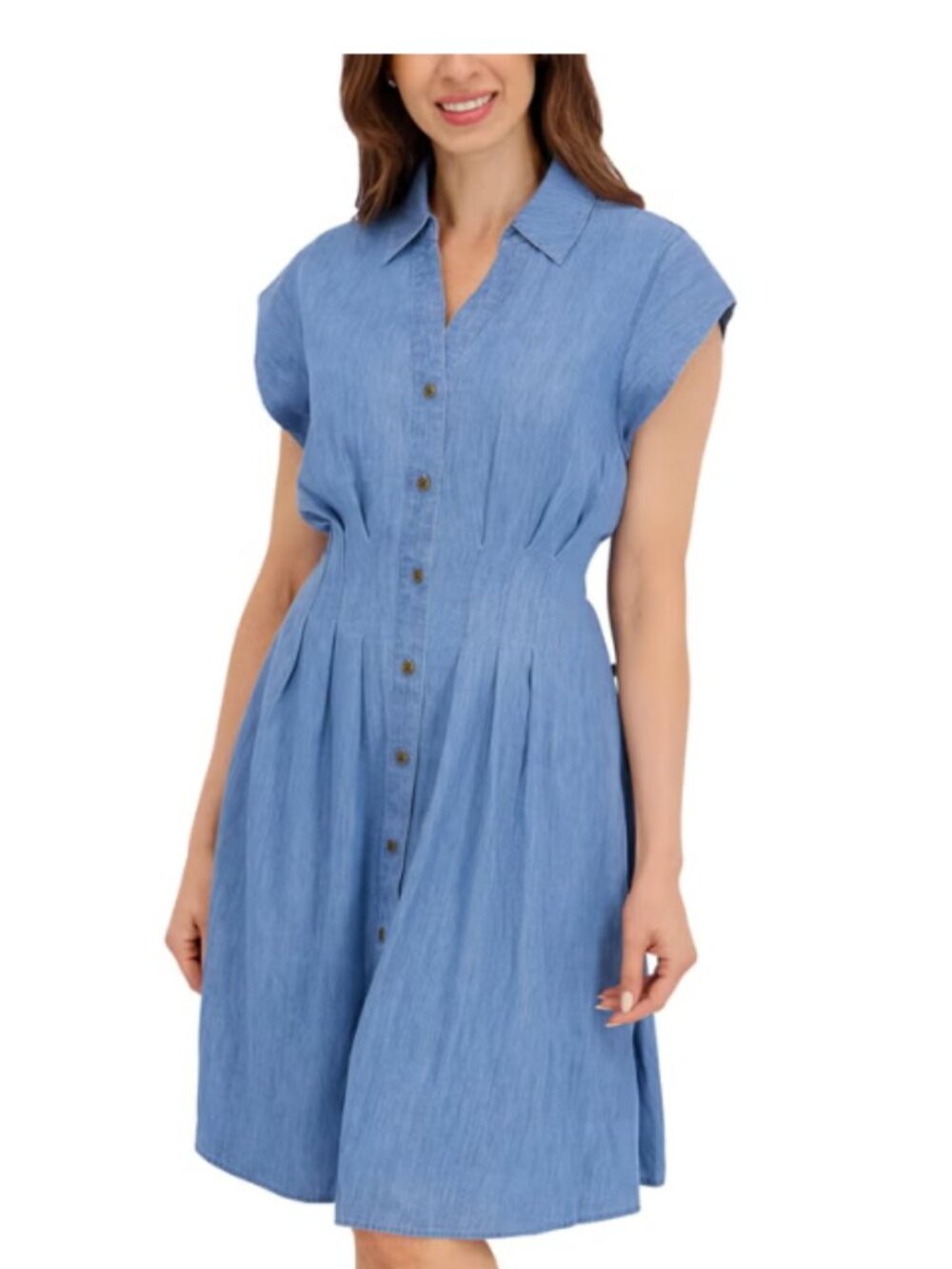 Nautica Jeans Women's Pintuck Dress